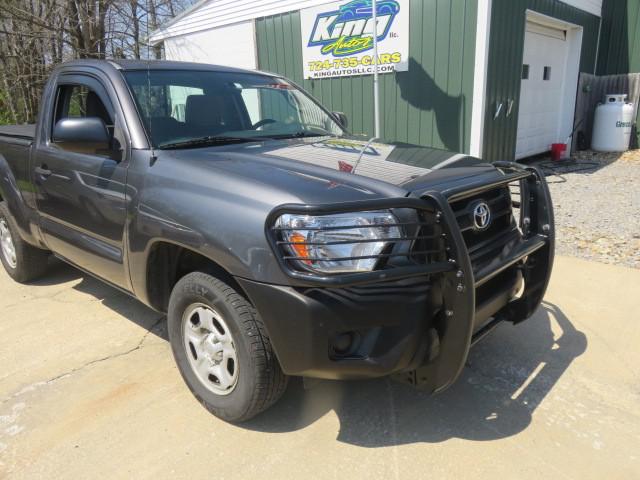 Gray 2012 Toyota Tacoma Regular Cab SB Pickup Truck 4X2 5-Speed Manual