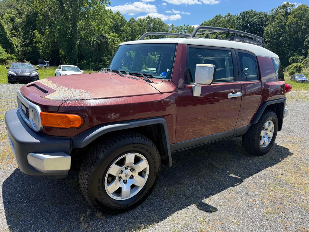 Red (BURGUNDY) 2008 Toyota FJ Cruiser SUV / Crossover Four-Wheel Drive 5-Speed Automatic