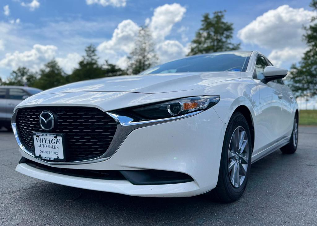 White 2021 Mazda MAZDA3 2.5 S Sedan FWD Sedan Front-Wheel Drive 6-Speed Automatic
