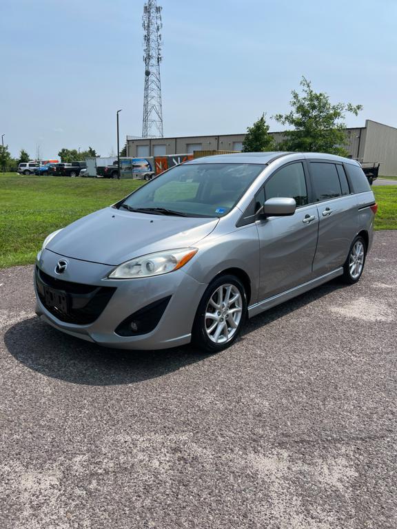 Silver 2012 Mazda MAZDA5 Minivan Front-Wheel Drive 5-Speed Automatic