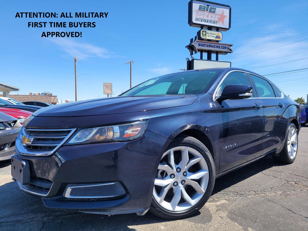 Blue 2014 Chevrolet Impala Sedan Front-Wheel Drive Automatic