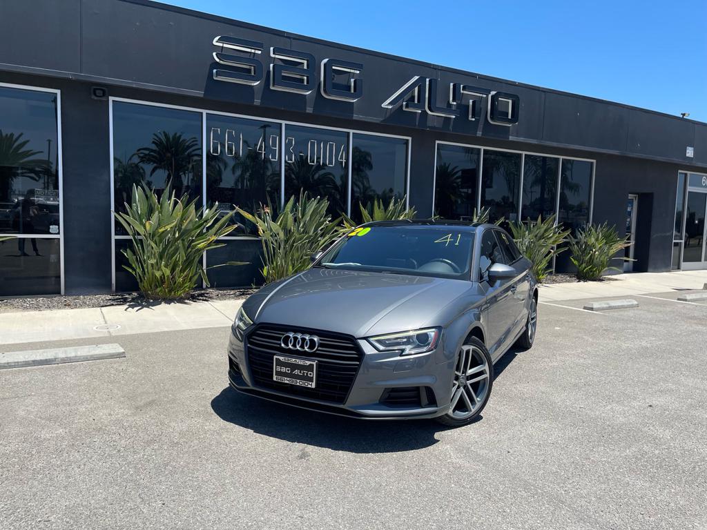 Gray 2020 Audi A3 40 TFSI Premium Sedan FWD Sedan Front-Wheel Drive 6-Speed Automatic