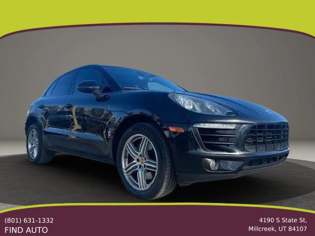2017 Porsche Macan S Sport Utility 4D