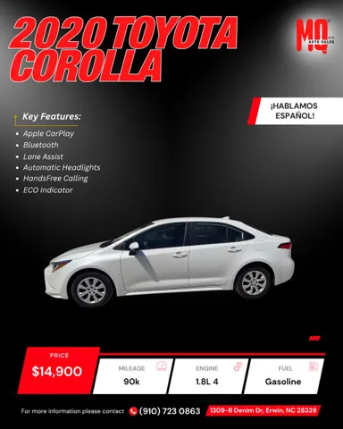2020 Toyota Corolla LE - Photo 8