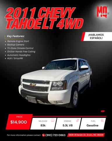 2011 Chevrolet Tahoe 4WD LT's photo