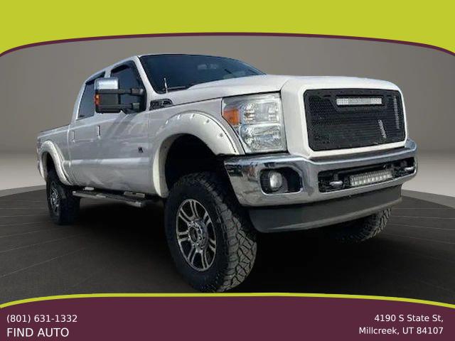 2013 Ford F350 Super Duty Crew Cab Lariat Pickup 4D 6 3/4 ft
