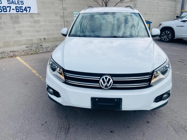 Used 2015 Volkswagen Tiguan SE with VIN WVGBV7AX0FW545289 for sale in Midvale, UT