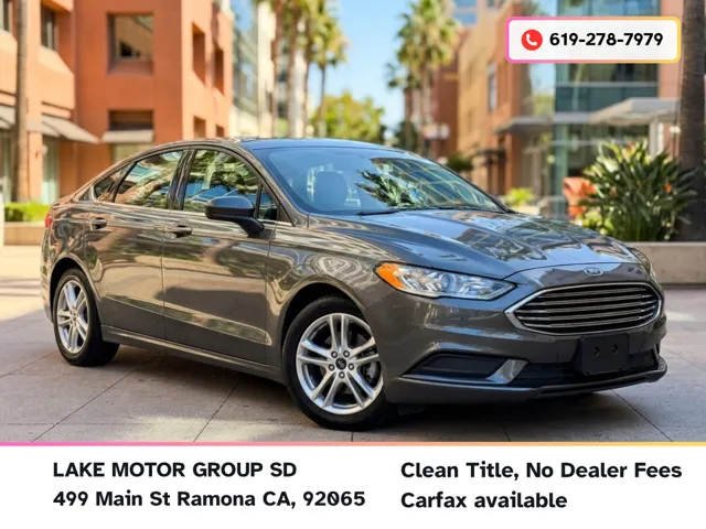 2018 Ford Fusion SE