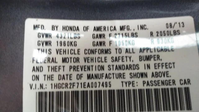 2014 Honda Accord EX - Photo 24