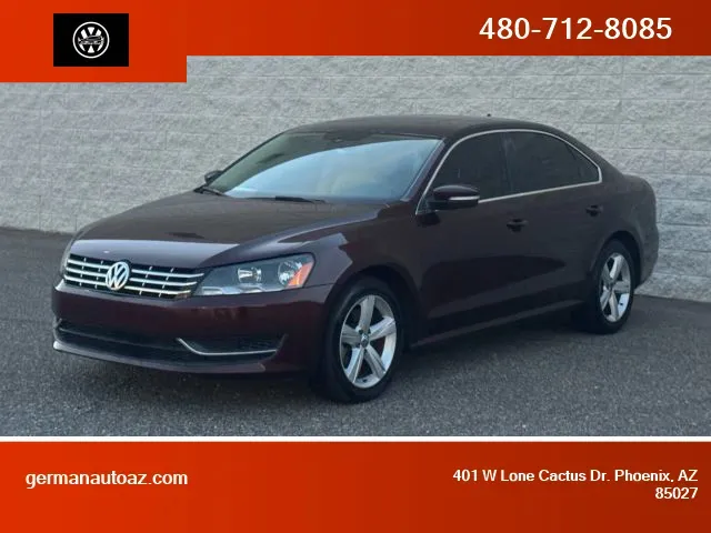2013 Volkswagen Passat SE