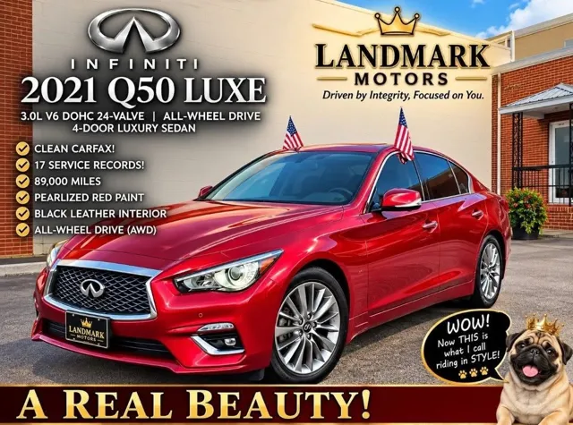 2021 INFINITI Q50 LUXE