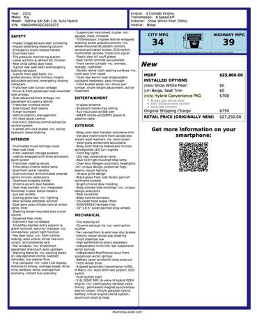 2012 Kia Optima Hybrid Sedan