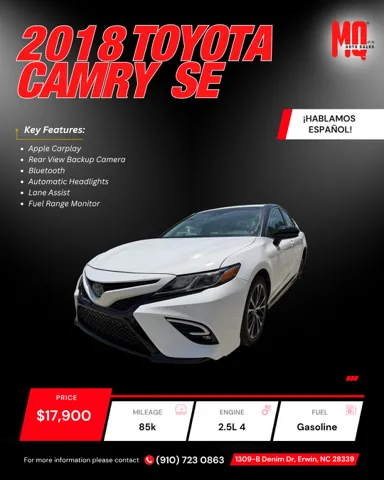 2018 Toyota Camry SE