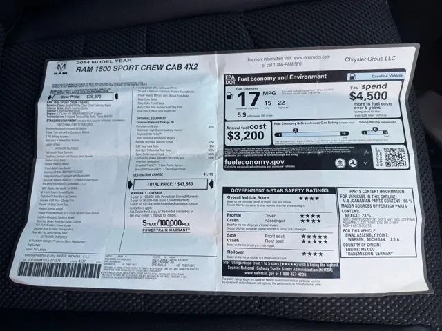 2014 RAM Ram 1500 Pickup Sport - Photo 31