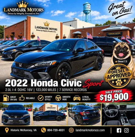 2022 Honda Civic Hatchback Sport