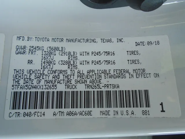 2019 Toyota Tacoma SR5 - Photo 83