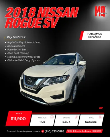 2018 Nissan Rogue SV