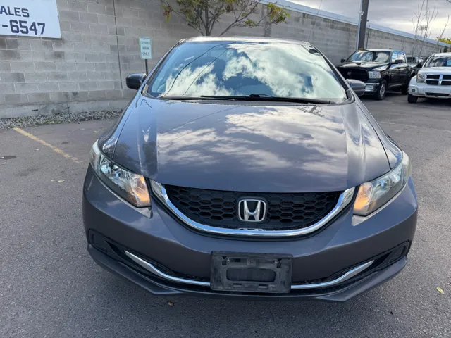 Used 2015 Honda Civic LX with VIN 19XFB2F58FE114542 for sale in Midvale, UT