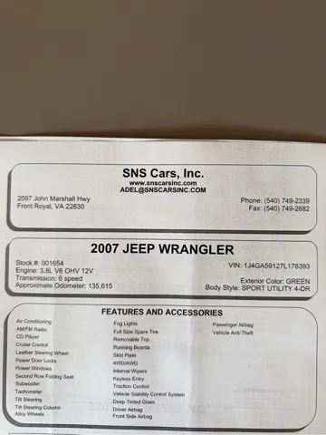 2007 Jeep Wrangler Unlimited Sahara - Photo 34