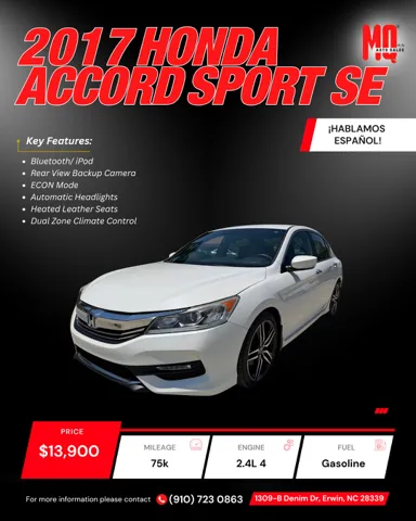 2017 Honda Accord Sport SE CVT's photo