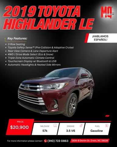 2019 Toyota Highlander