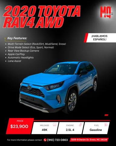 2020 Toyota RAV4 LE AWD's photo
