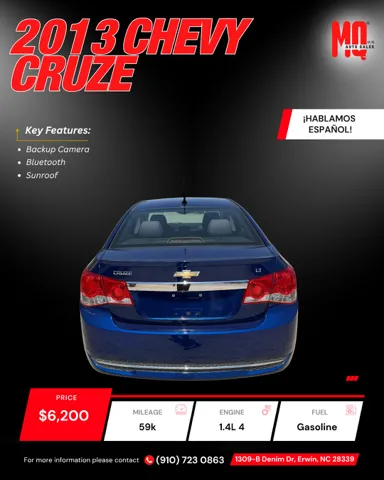 2013 Chevrolet Cruze 1LT - Photo 6
