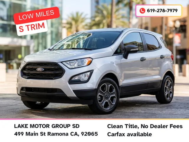 2021 Ford EcoSport S's photo