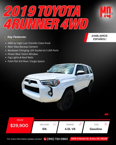 2019 Toyota 4Runner