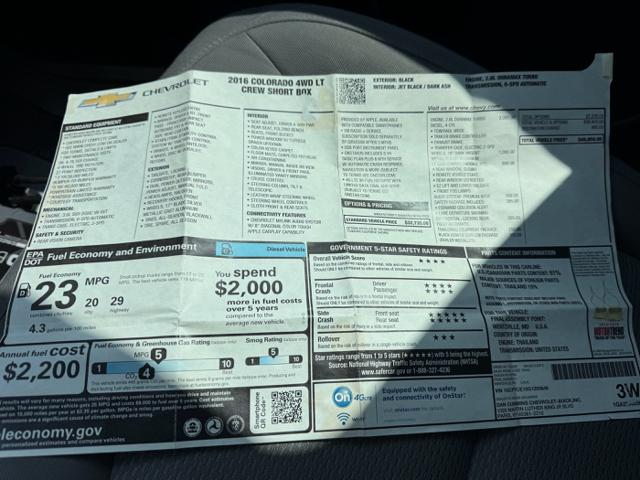 2016 Chevrolet Colorado
