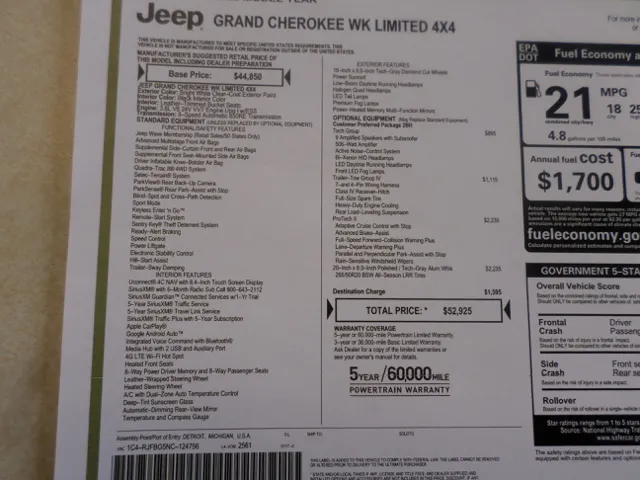 2022 Jeep Grand Cherokee WK Limited - Photo 83