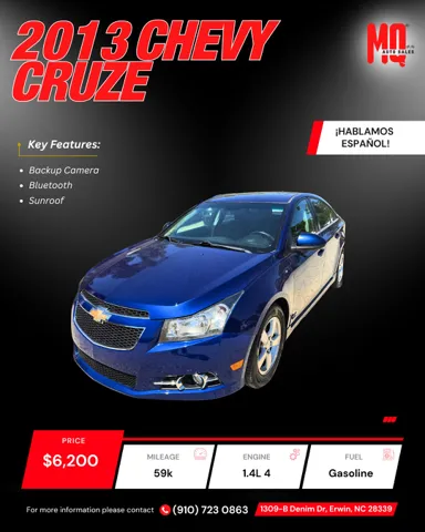 2013 Chevrolet Cruze 1LT