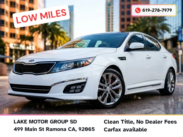 2015 Kia Optima SX Turbo AT's photo