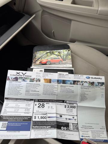 2014 Subaru XV Crosstrek 2.0i Premium CVT