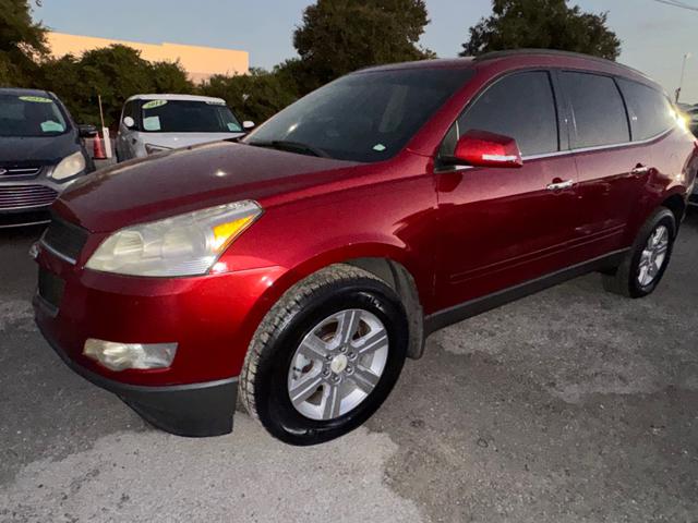 2012 Chevrolet Traverse LT — rebuilt & branded title, 46% below market