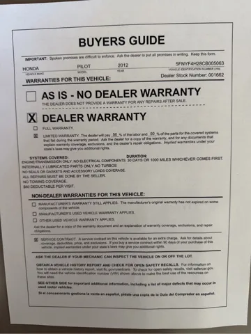 2012 Honda Pilot LX - Photo 35