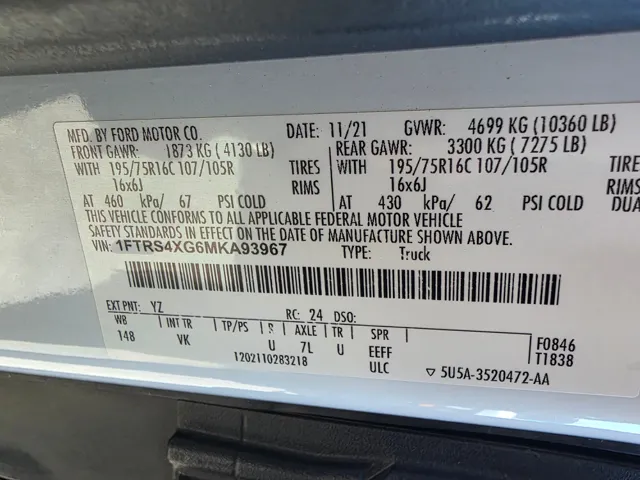 2021 Ford Transit Van Base - Photo 107