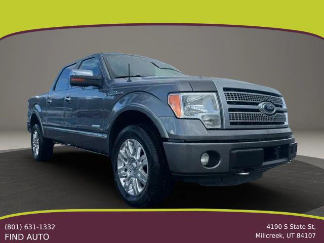 2012 Ford F150 SuperCrew Cab Platinum Pickup 4D 5 1/2 ft