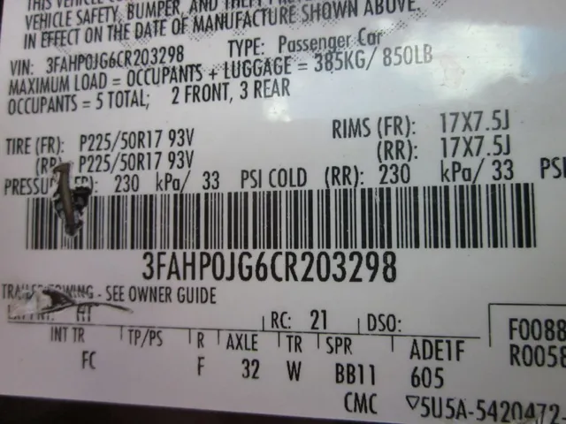 2012 Ford Fusion SEL - Photo 11