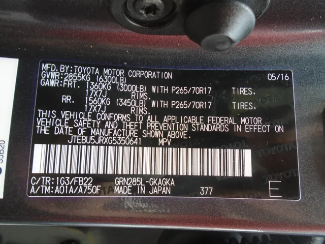 2016 Toyota 4Runner SR5 - Photo 90