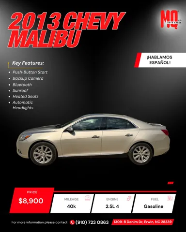 2013 Chevrolet Malibu 1LZ - Photo 8