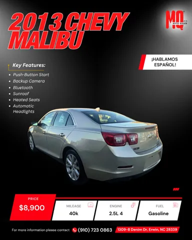 2013 Chevrolet Malibu 1LZ - Photo 7