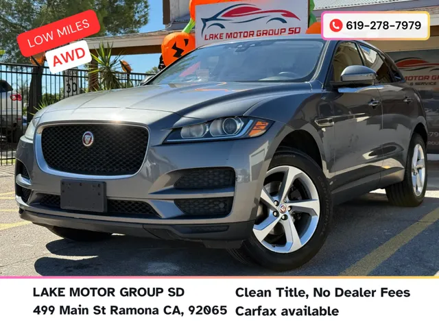 2018 Jaguar F-PACE