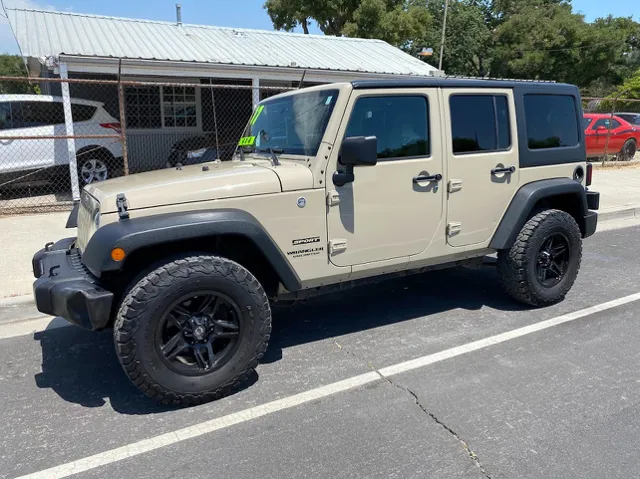 2017 Jeep Wrangler Unlimited Sport S