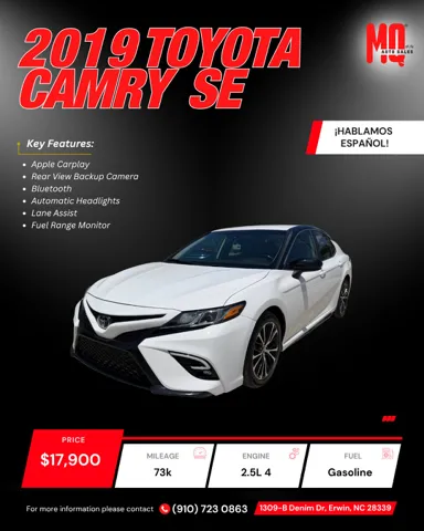 2019 Toyota Camry 2.5 Auto SE's photo