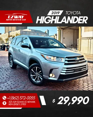 2019 Toyota Highlander XLE's photo