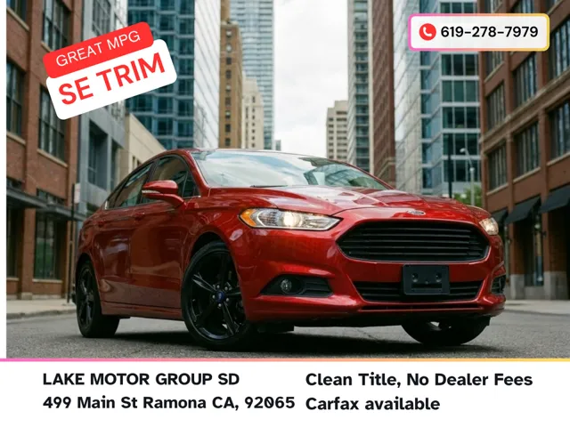 2016 Ford Fusion SE FWD's photo