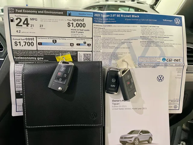 2021 Volkswagen Tiguan SE R-LINE BLACK - Photo 24